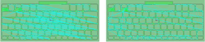 tool path to get more closed